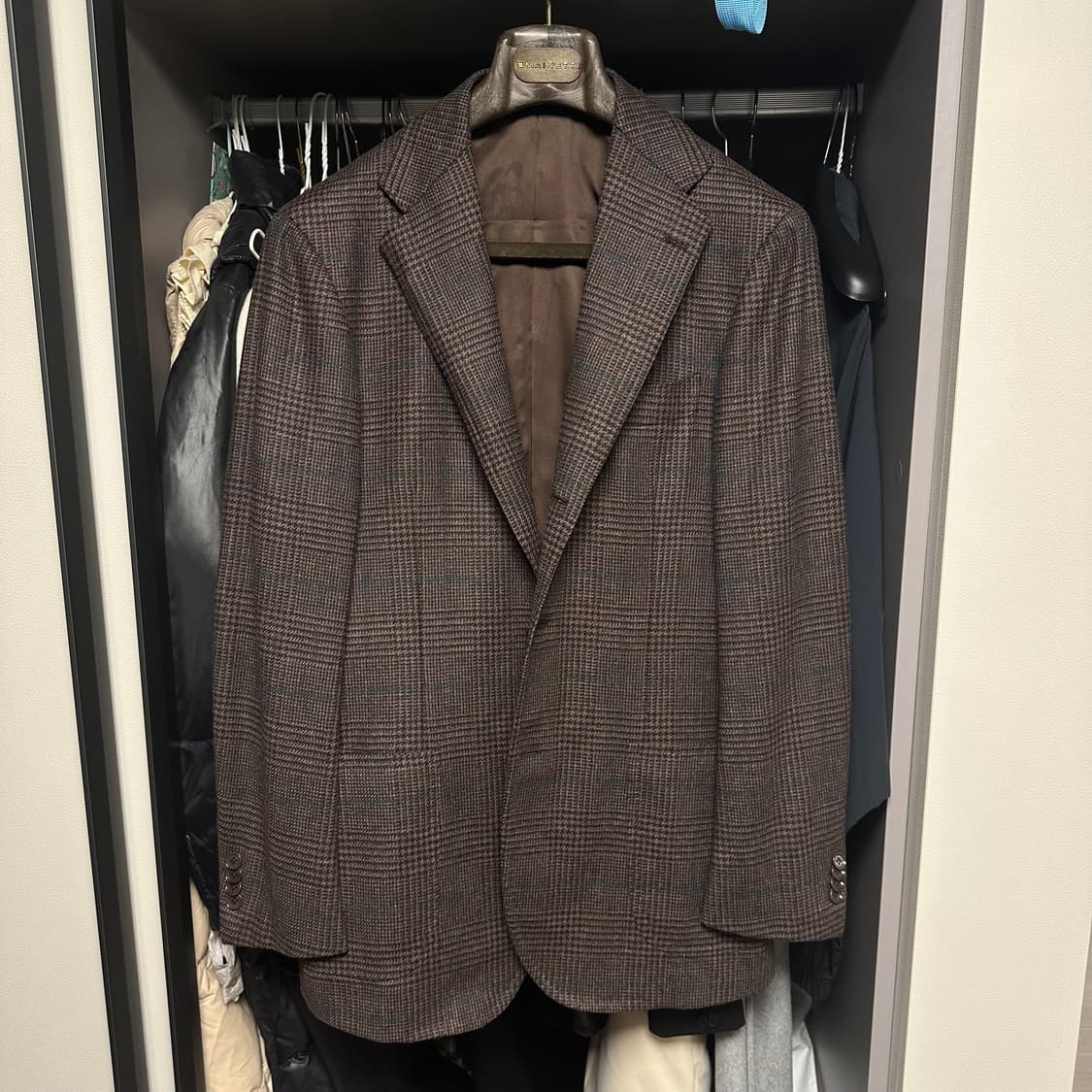 링자켓 글렌체크 자켓 스포츠코트 50사이즈 상품이미지5