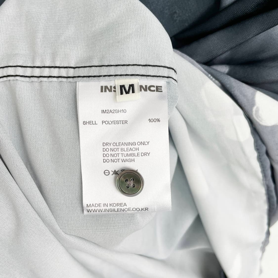 A2 인사일런스 그라데이션 오픈카라 셔츠 M사이즈 상품이미지5