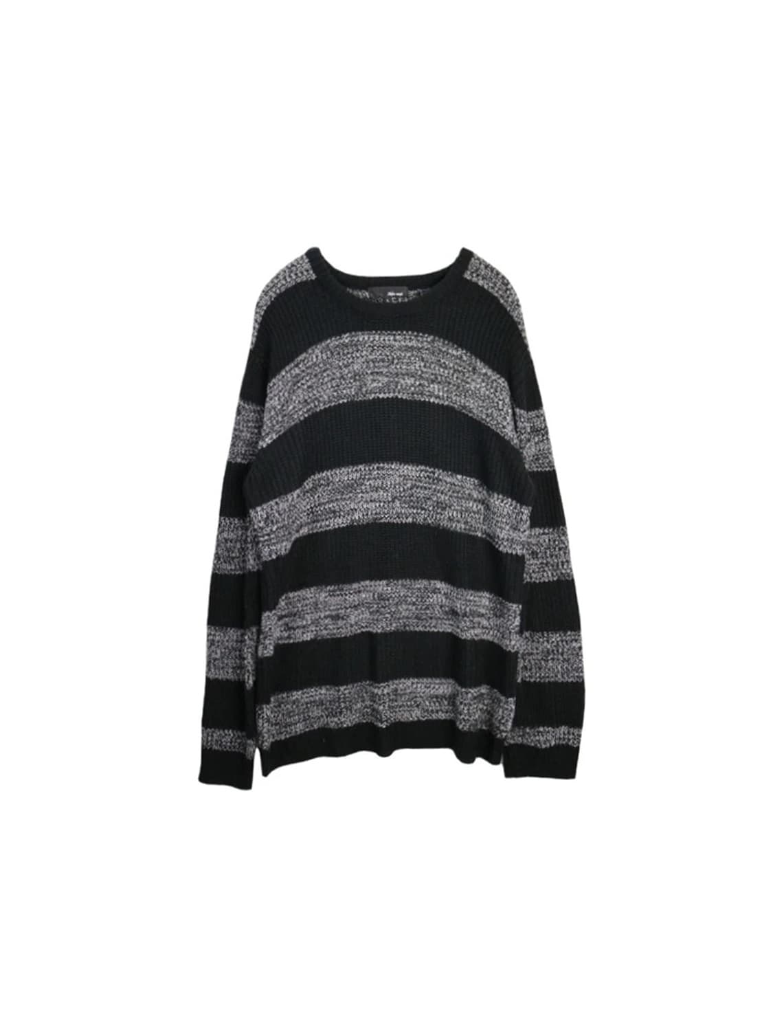 Alpha Magic Loose Stripe Knit Japan Made 상품이미지3
