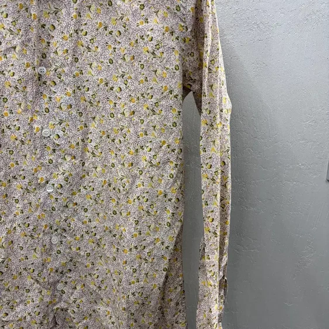Paul Smith flower pattern shirt S 상품이미지4