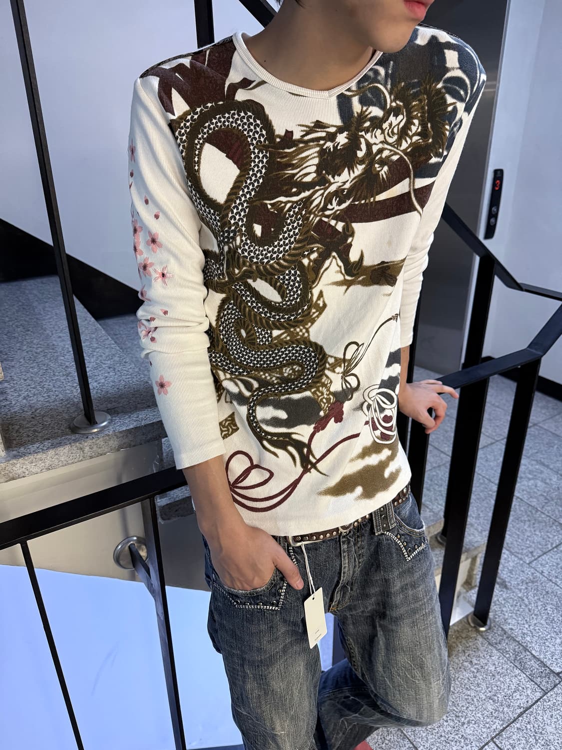 irezumi rib knit 상품이미지2