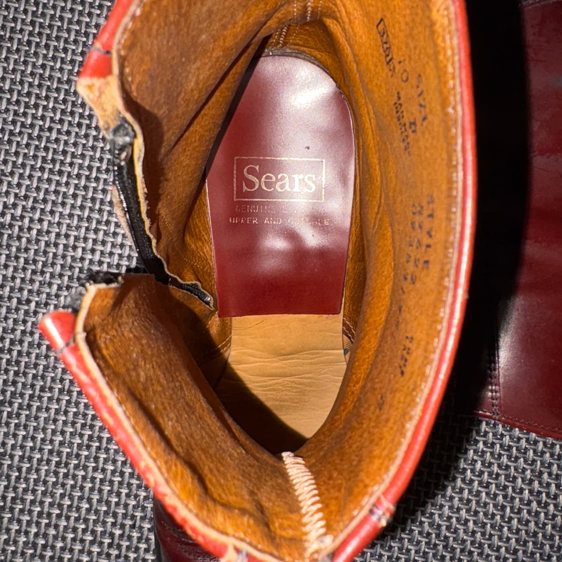 Sears 웨스턴부츠 us10 275~280 상품이미지3