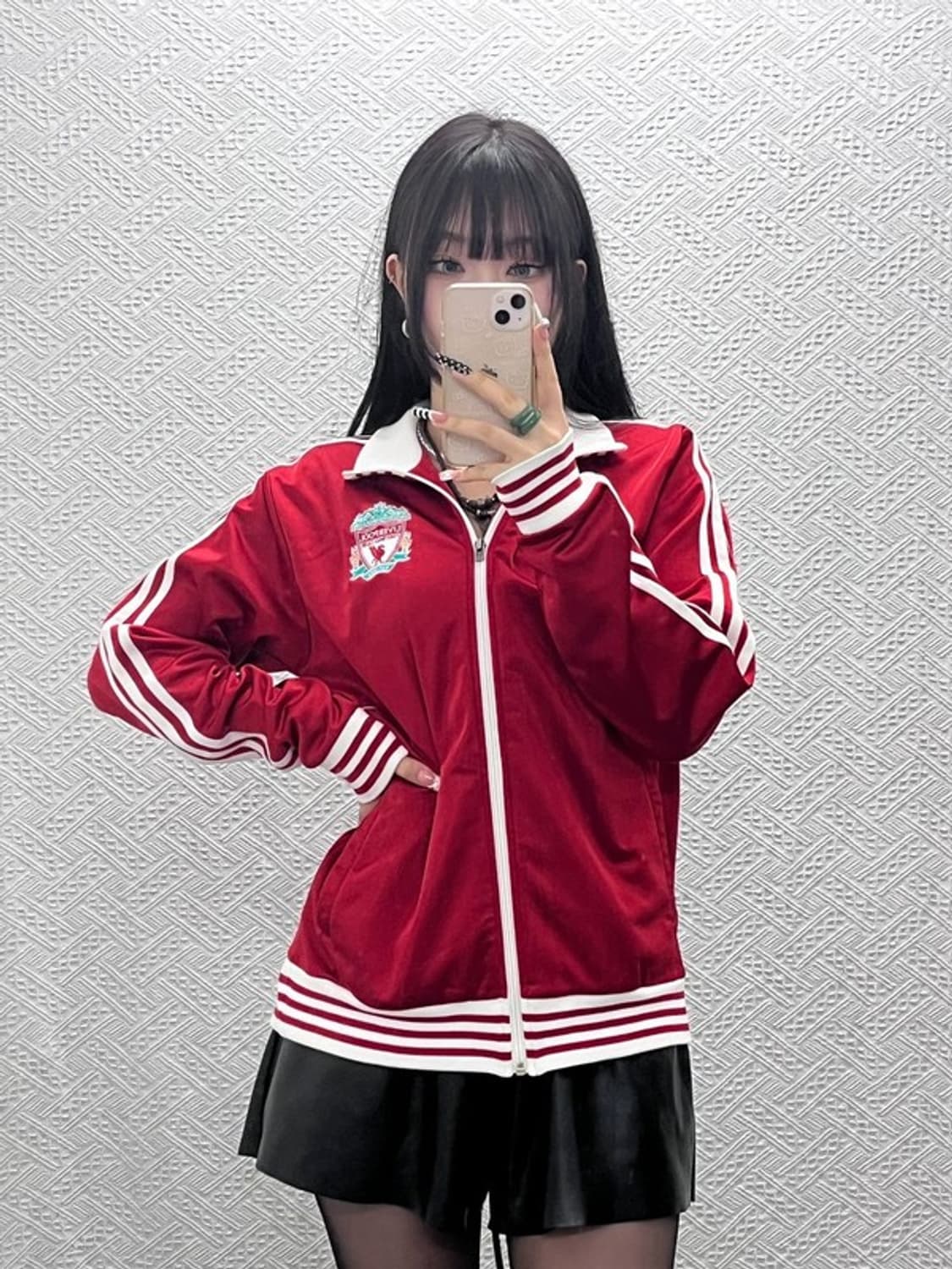 아디다스 희귀 스포티 리버풀 축구 유니폼 져지 집업 L C10250 상품이미지1