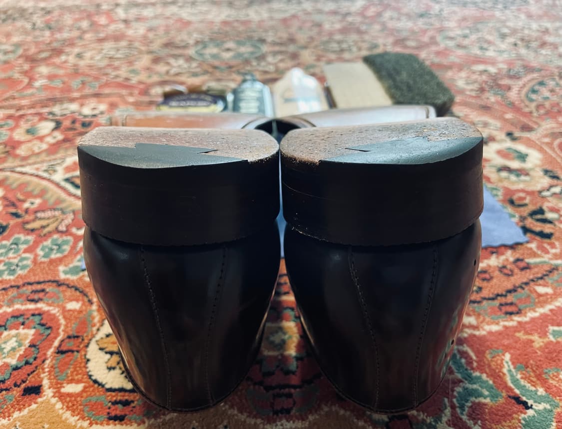 브룩스브라더스 플레인토 코도반 더비 9.5d(알든 맛) 상품이미지7