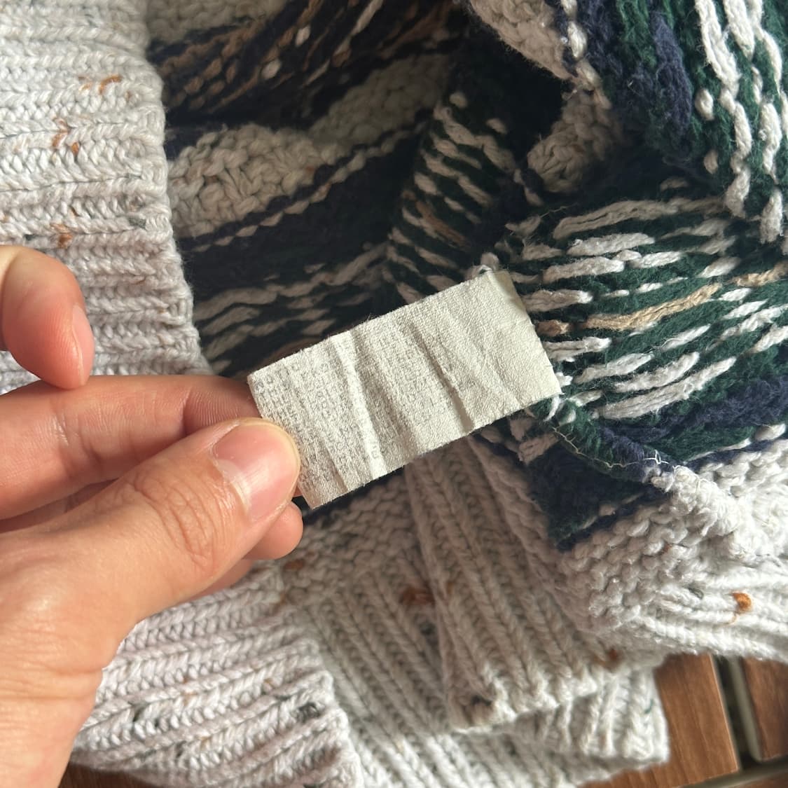 The woolen mill fairisle knit sweater 상품이미지6