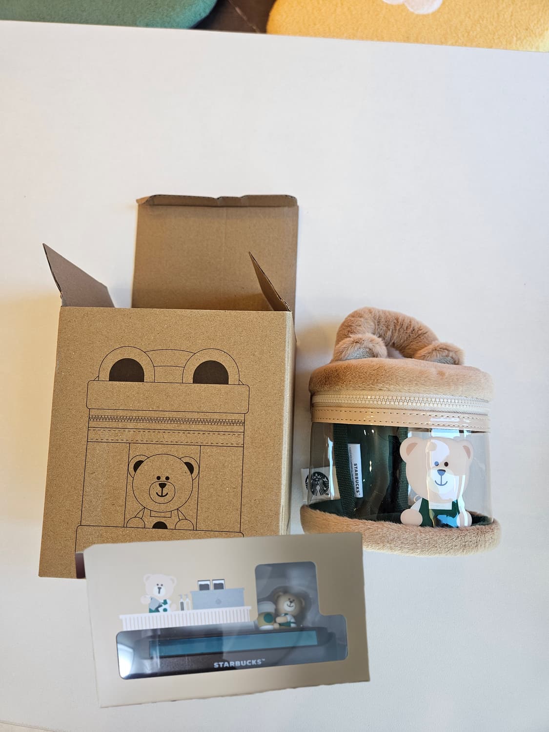 스타벅스 파우치와 주차번호판  상품이미지2