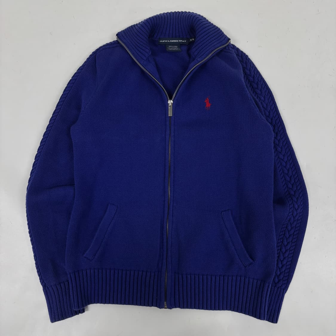 폴로 니트 집업 상품이미지4