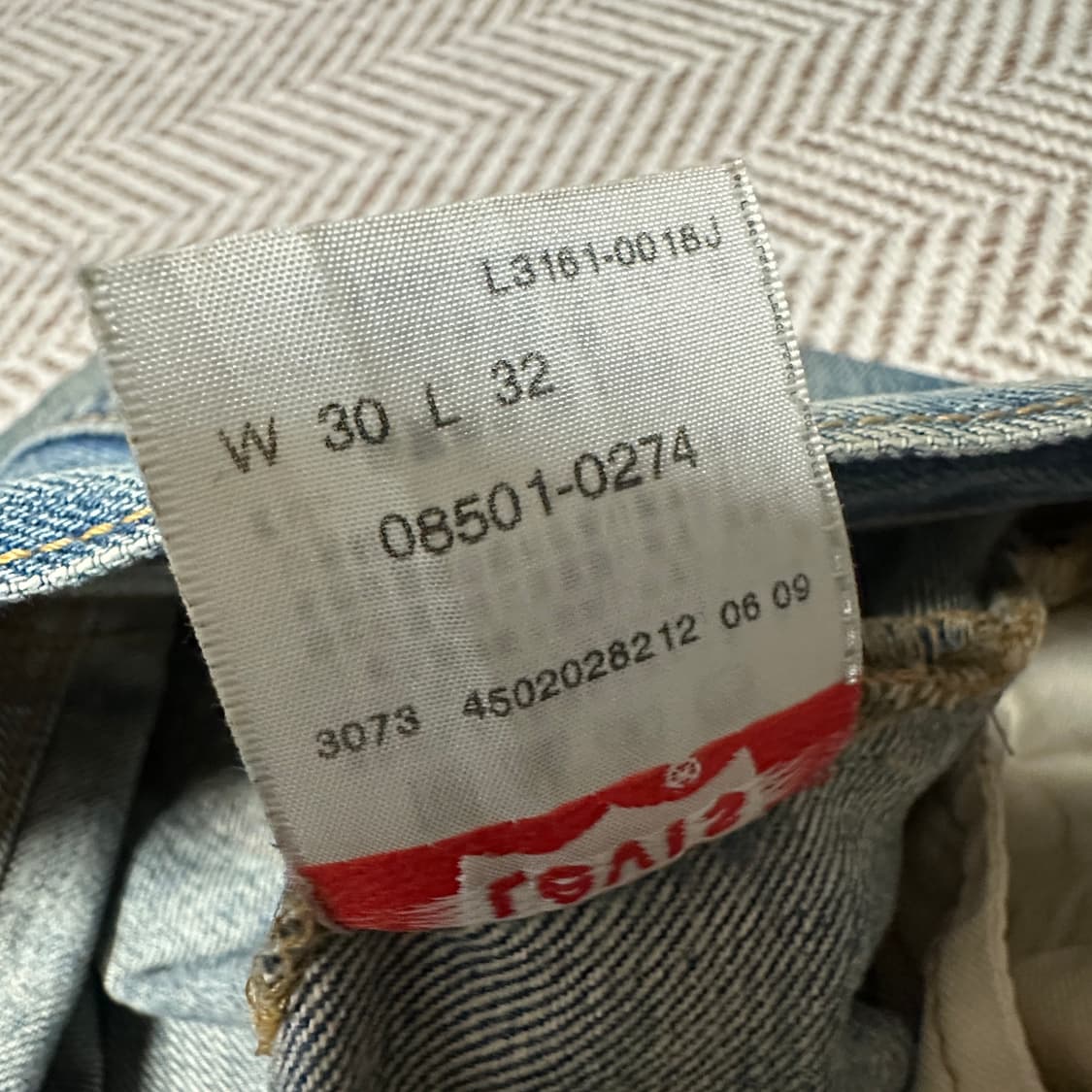 LEVI'S 501 vintage denim pants 상품이미지6