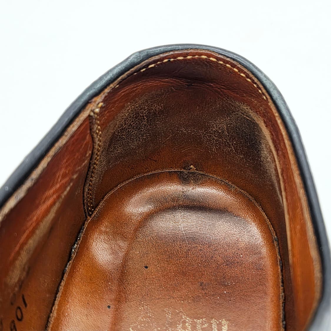 알든 9901 코도반 블랙 (7 1/2 D) 상품이미지5