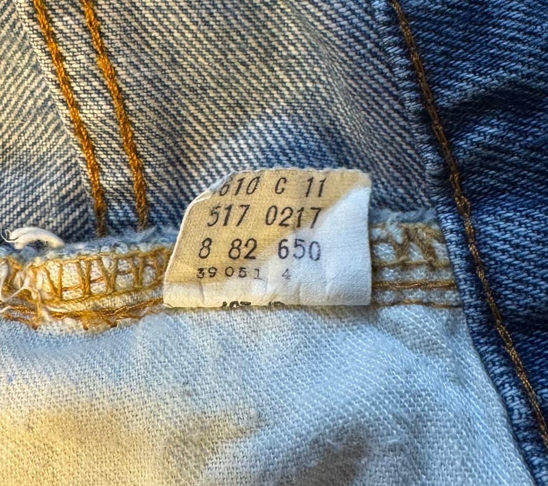 usa 빈티지 리바이스 517 데님 36"(34~36추천) (472) 상품이미지3