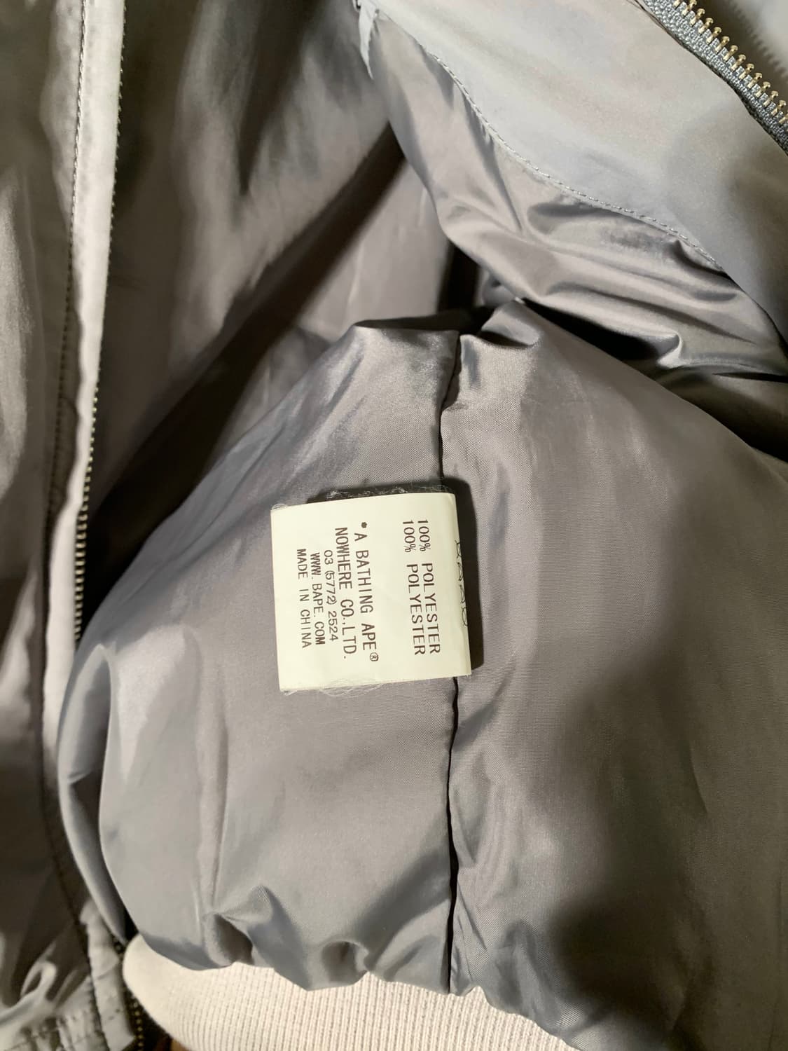 베이프 에스닉 패턴 다운자켓 상품이미지6