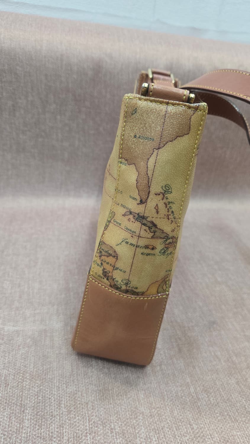 프리마클라쎄 알비로 마르티니 FILASSE 지도 패턴 숄더백 상품이미지3