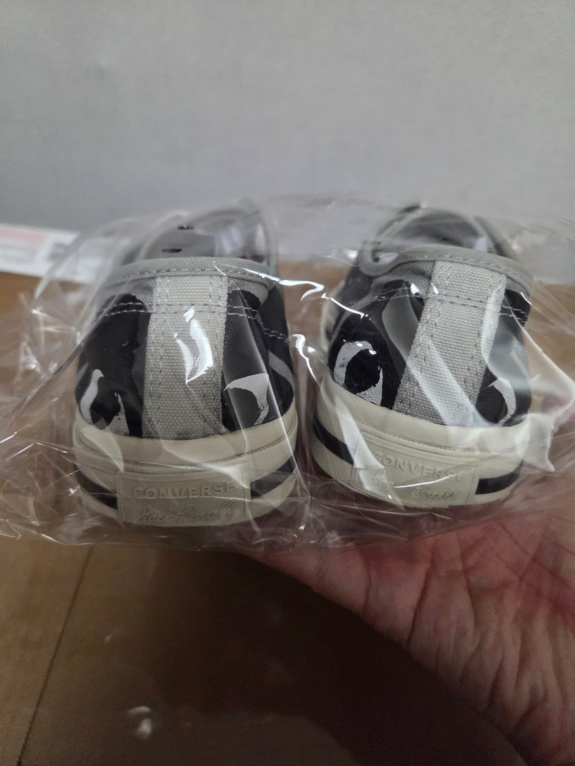 꼼데가르송 컨버스 잭퍼셀 드리즐 블랙 상품이미지7