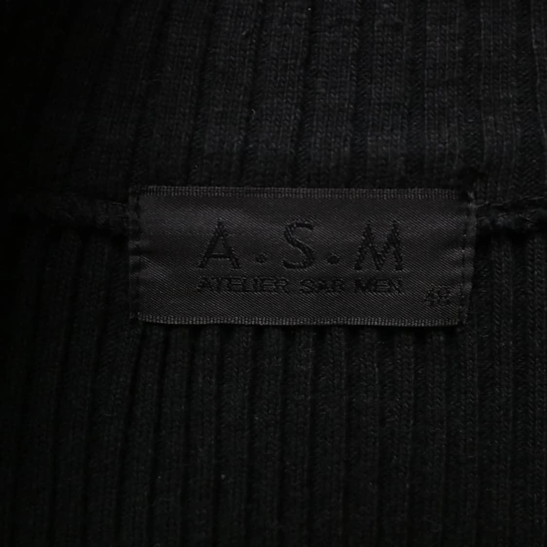 ATELIER SAB 골지 니트 집업 61513 상품이미지6