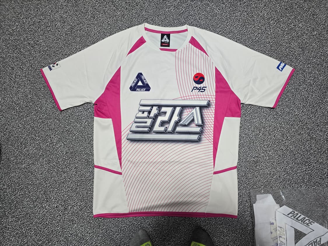 [M] 팔라스 서울 2 서울 저지 져지 화이트 핑크 상품이미지1