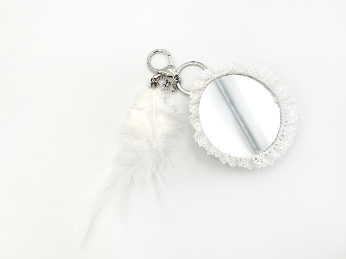 Mini Cat Mirror Keyring 상품이미지4