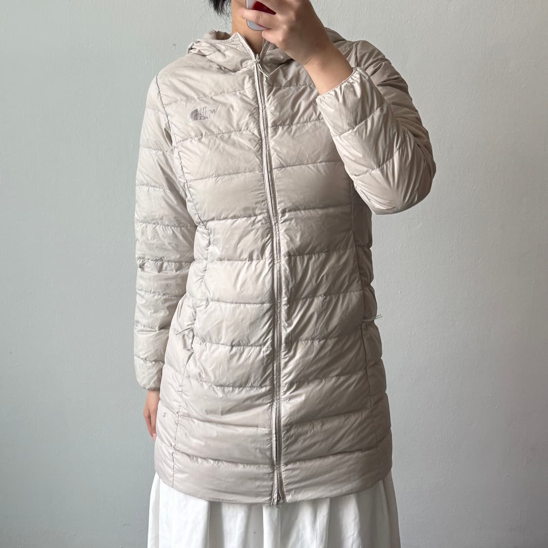 [M] 노스페이스 우먼 경량패딩 상품이미지2