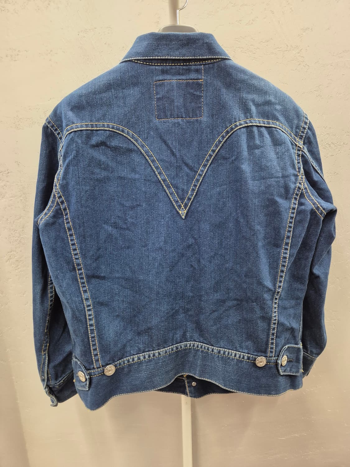 리바이스 아이코닉 데님 자켓 L 진청 상품이미지3