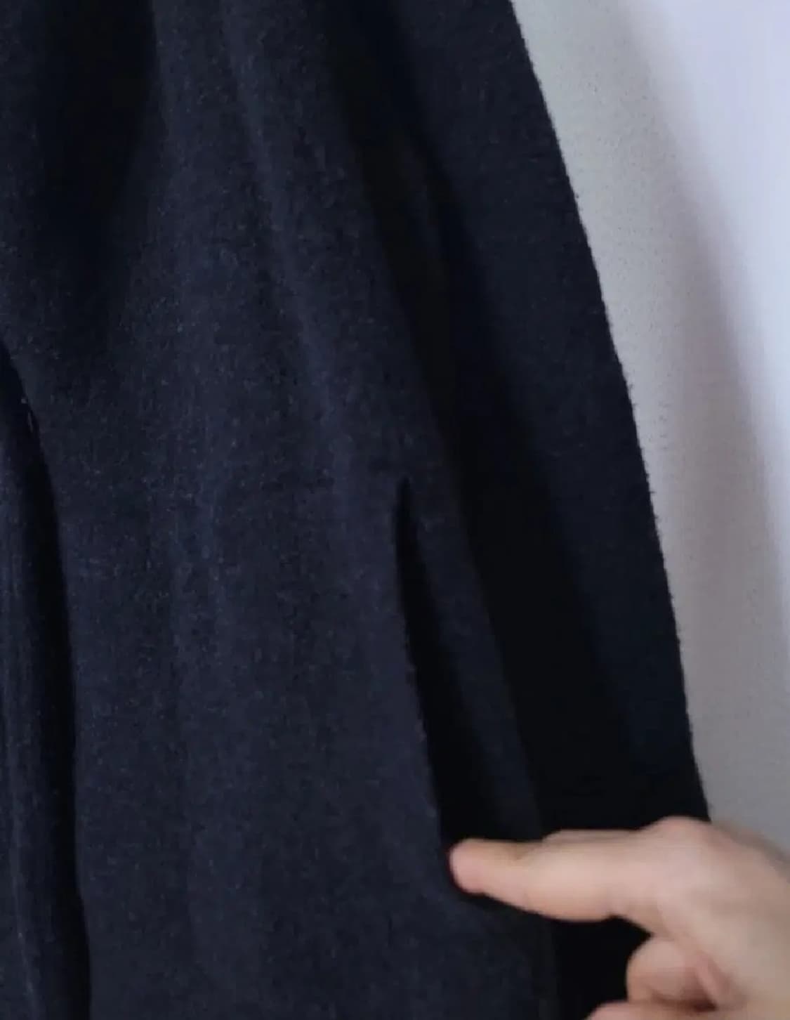 빈스 알파카 울 롱 자켓 가디건 S 사이즈 상품이미지5