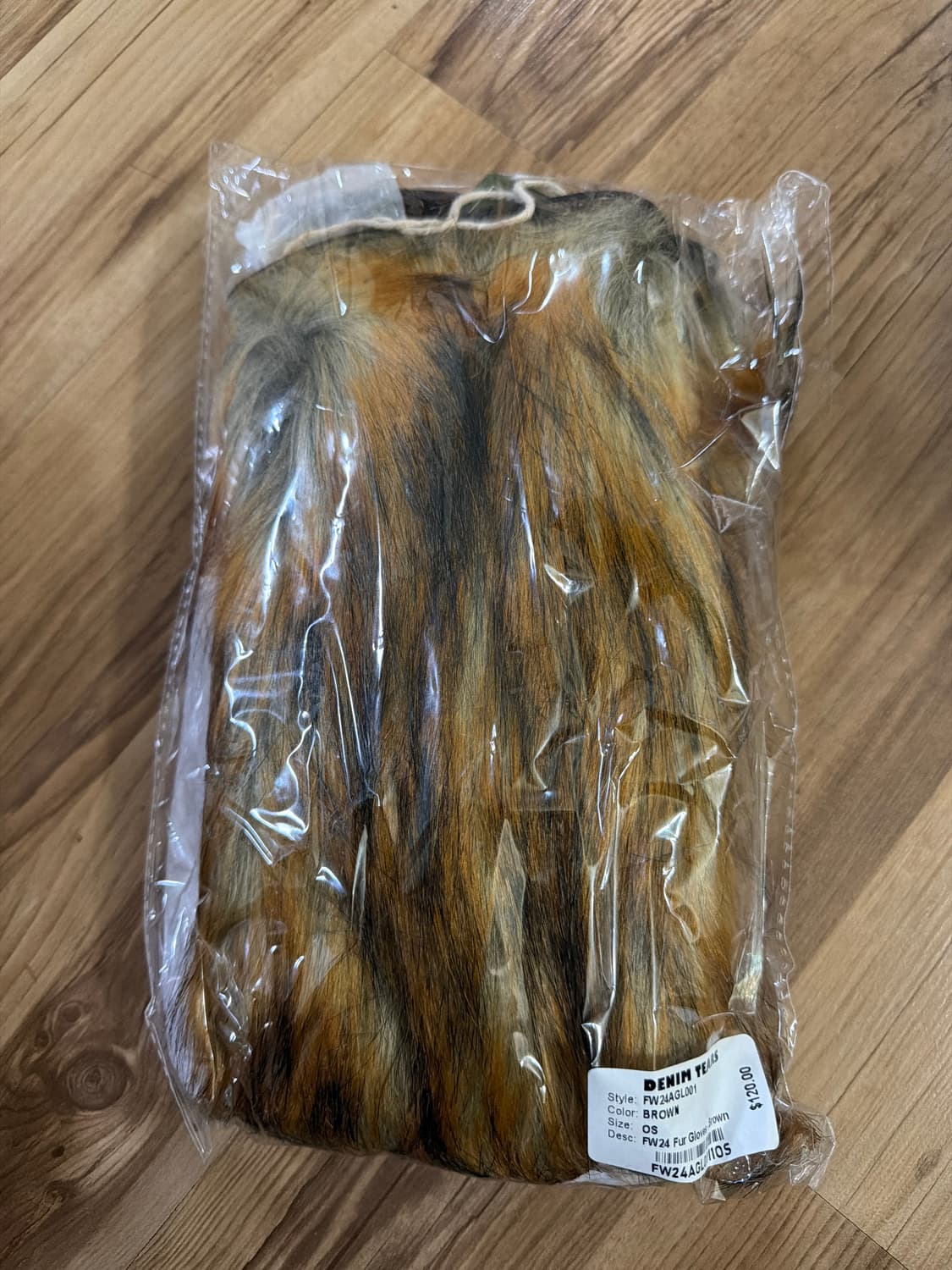 데님 티어스 퍼 글러브 장갑 상품이미지3