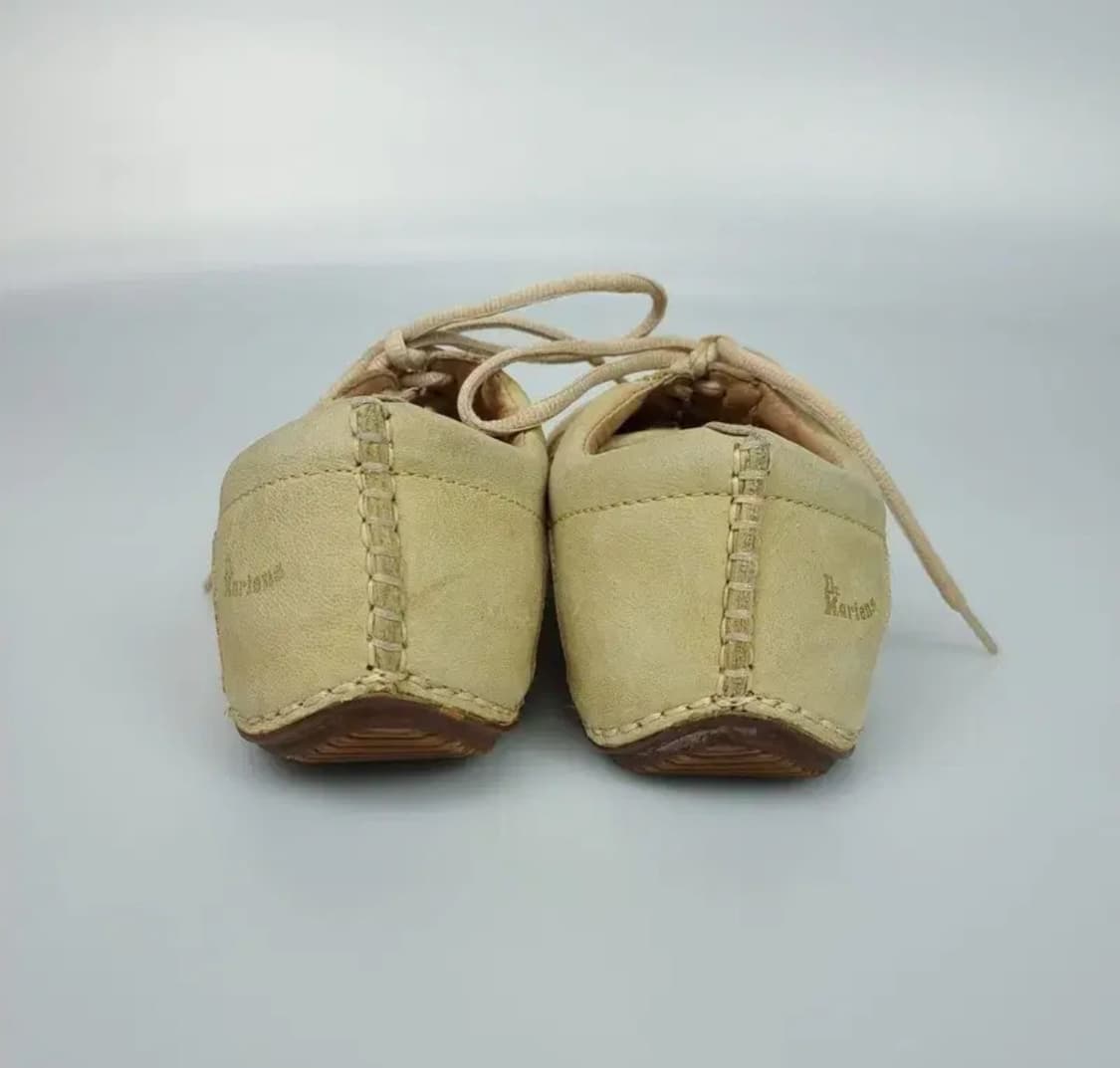 닥터마틴 스웨이드 레더 옐로우 스니커즈 신발 상품이미지5