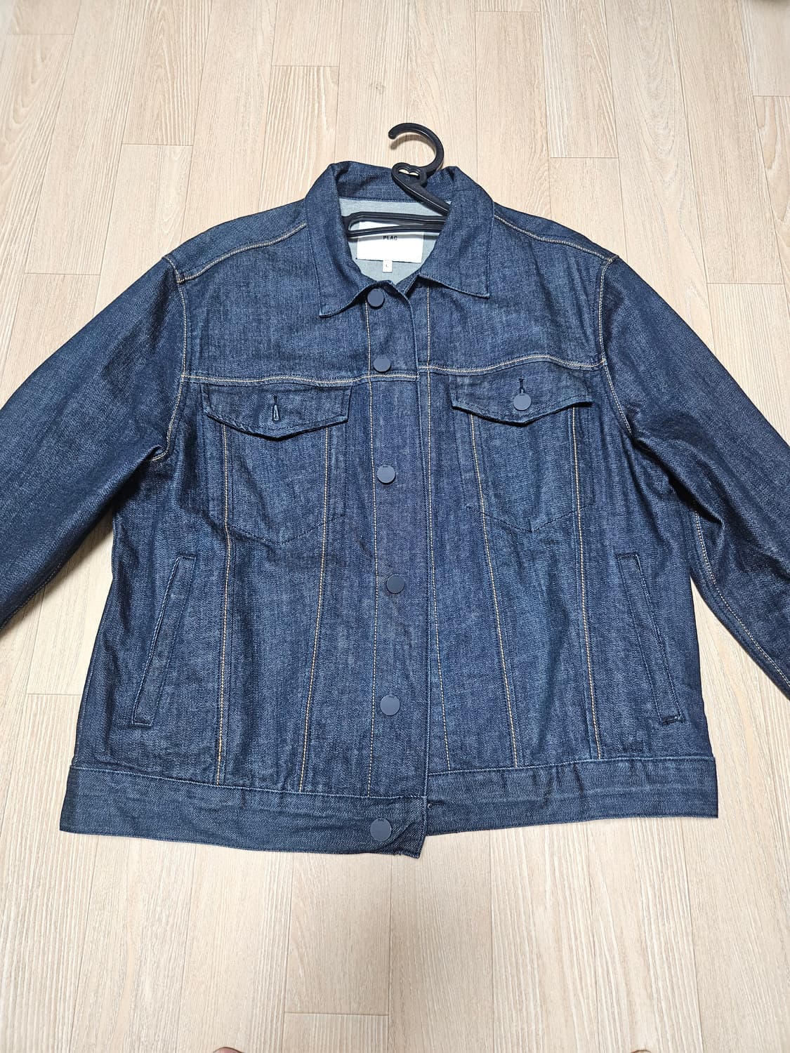 플랙 스티치 데님자켓 L 상품이미지1