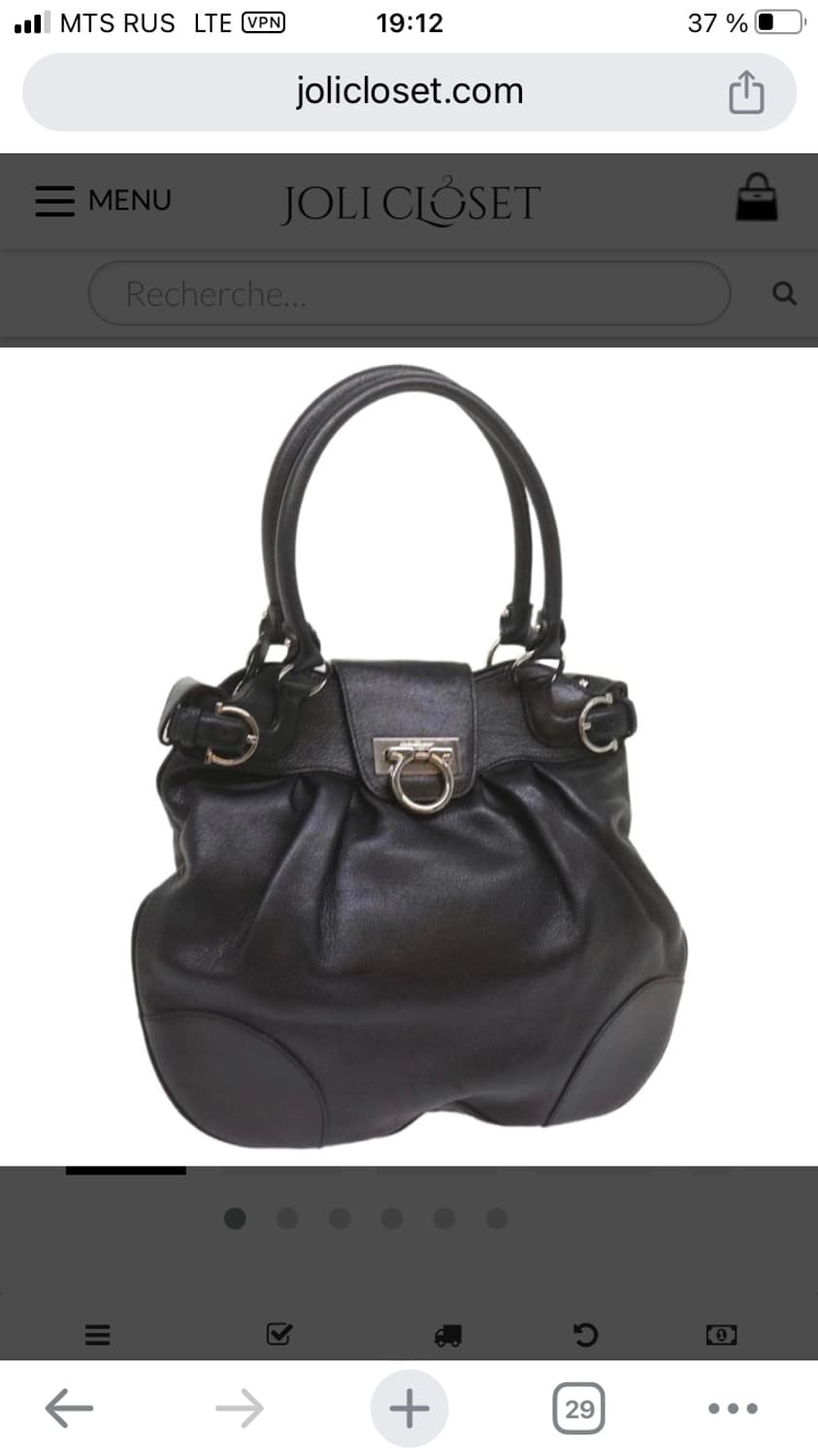 페라가모 백 Ferragamo 블랙 상품이미지8
