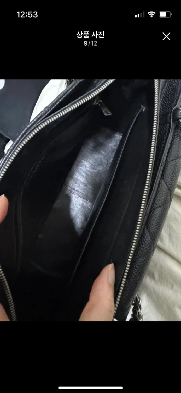 정품 샤넬 캐비어 숄더백 상품이미지7
