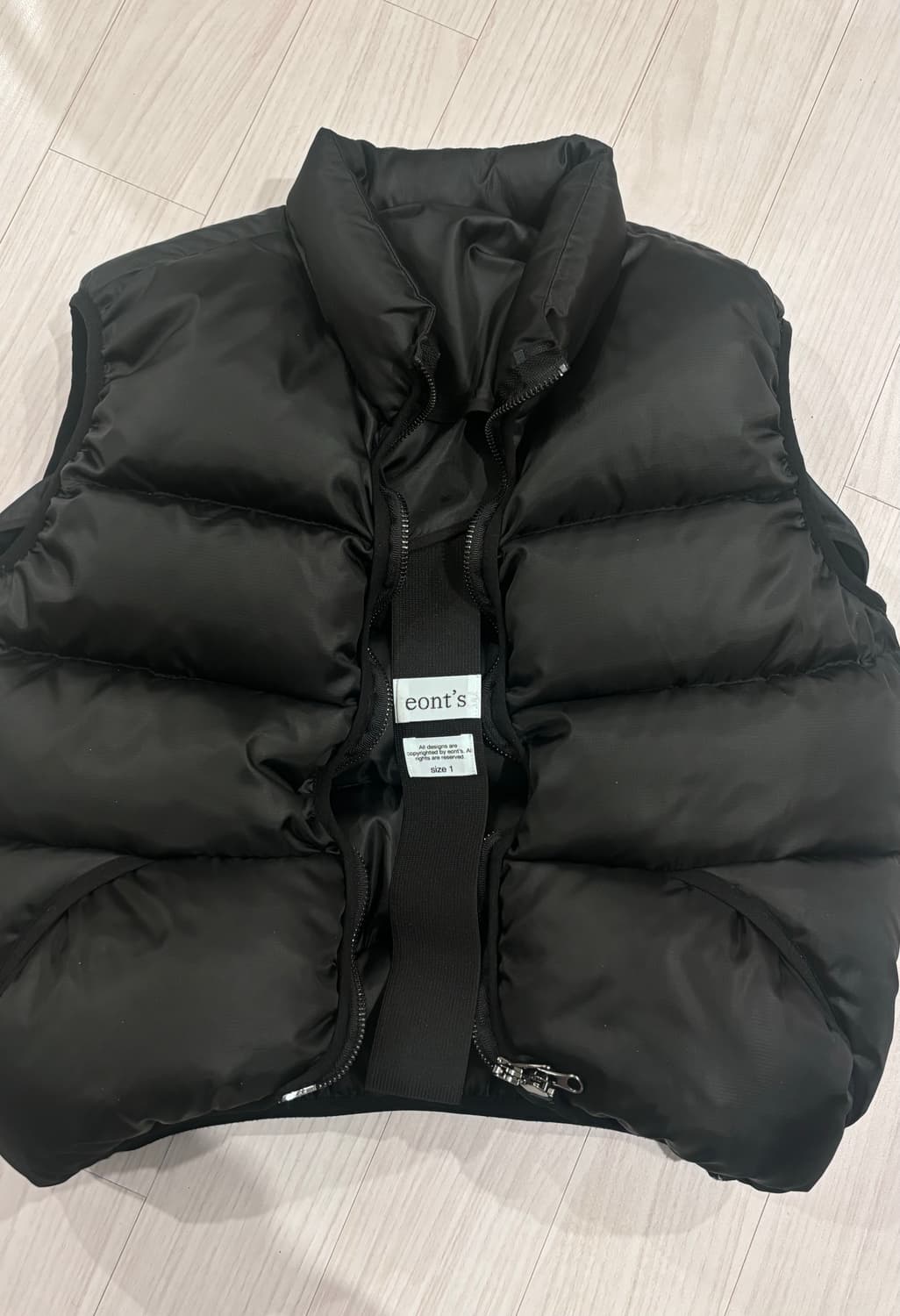 eonts 에옹쓰 패딩조끼 상품이미지1