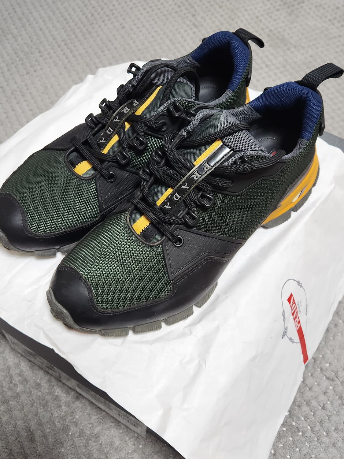 [정품]프라다 calzature uomo 4E3147 운동화 상품이미지1