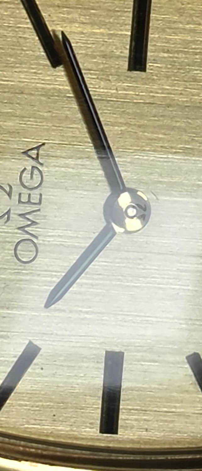 오메가 시계 빈티지 OMEGE 드빌 금장 수동 올제치 여성용 상품이미지3