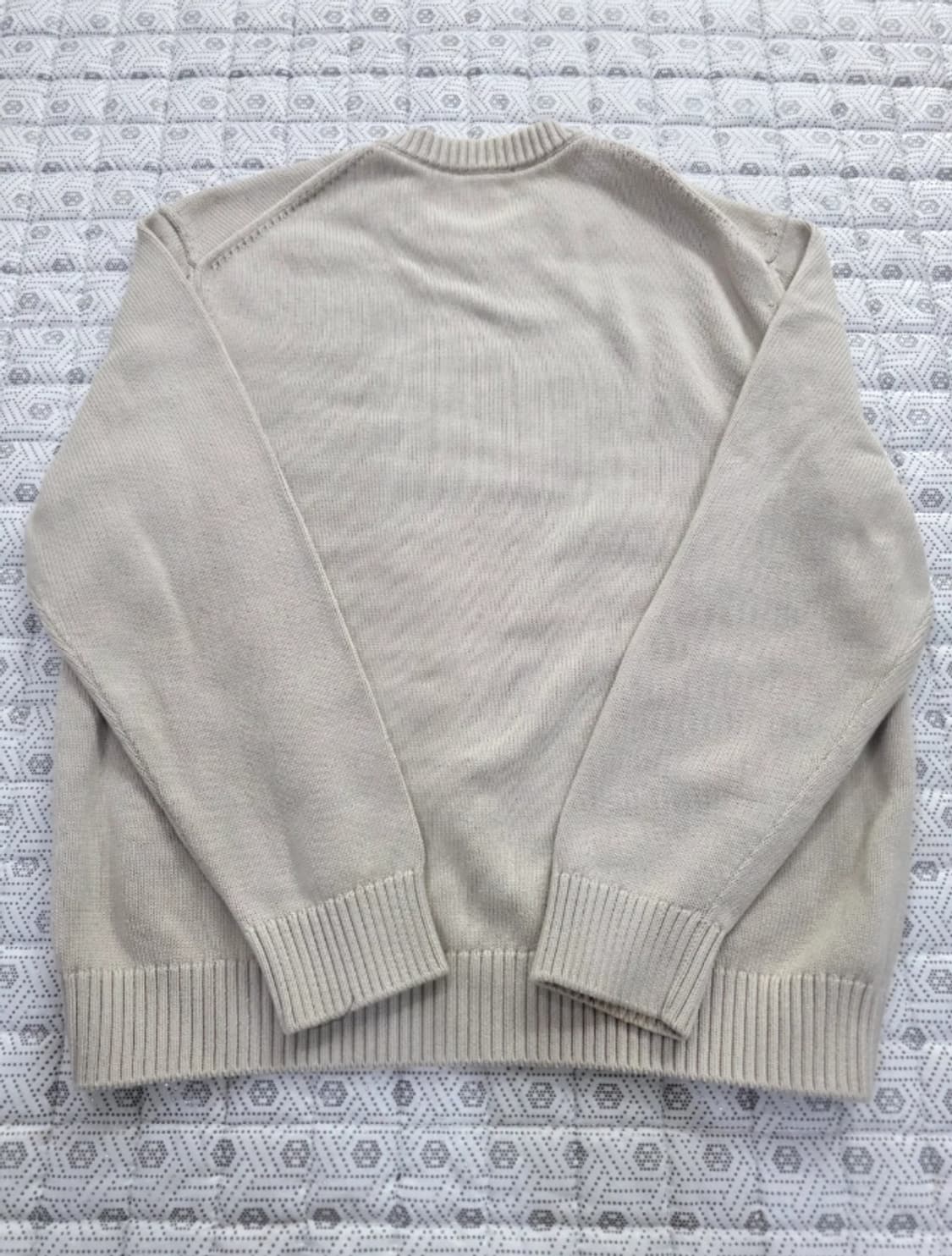 COS 코스 베이지 라운드넥 니트 95 상품이미지4