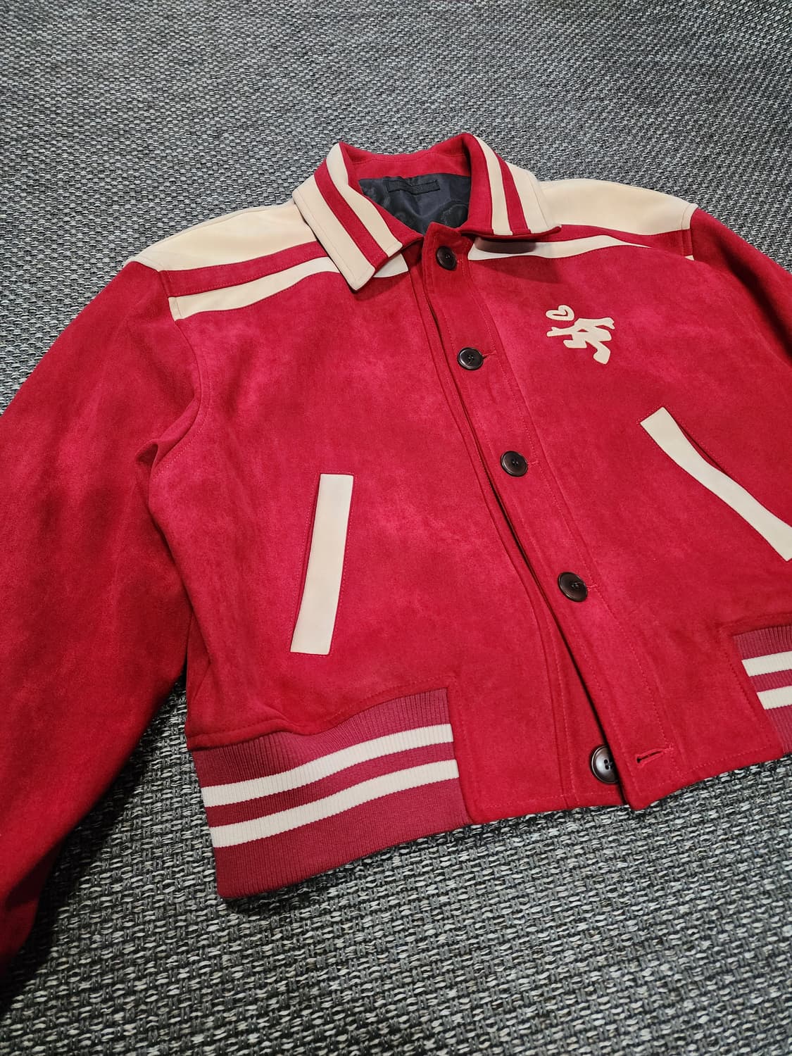 DNSR 디앤에스알 하트필드 크롭 바시티 자켓 L 상품이미지5