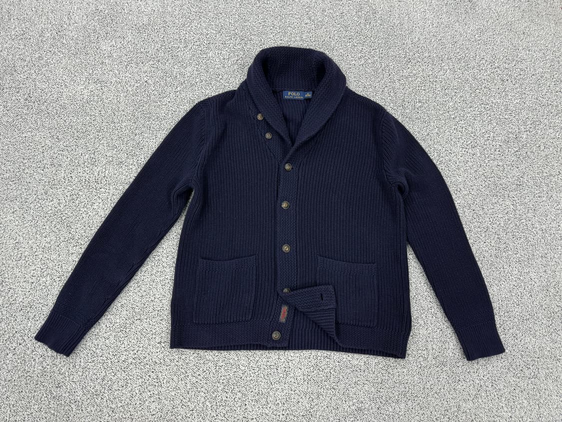 [새상품] 폴로 랄프로렌 신형 숄카라 가디건 상품이미지1