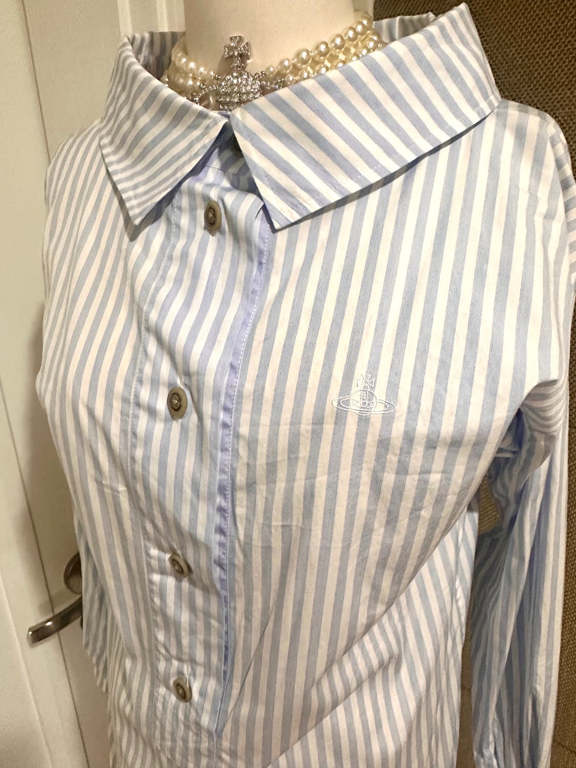 비비안웨스트우드 orb 스프라이트 플레어 원피스 상품이미지3