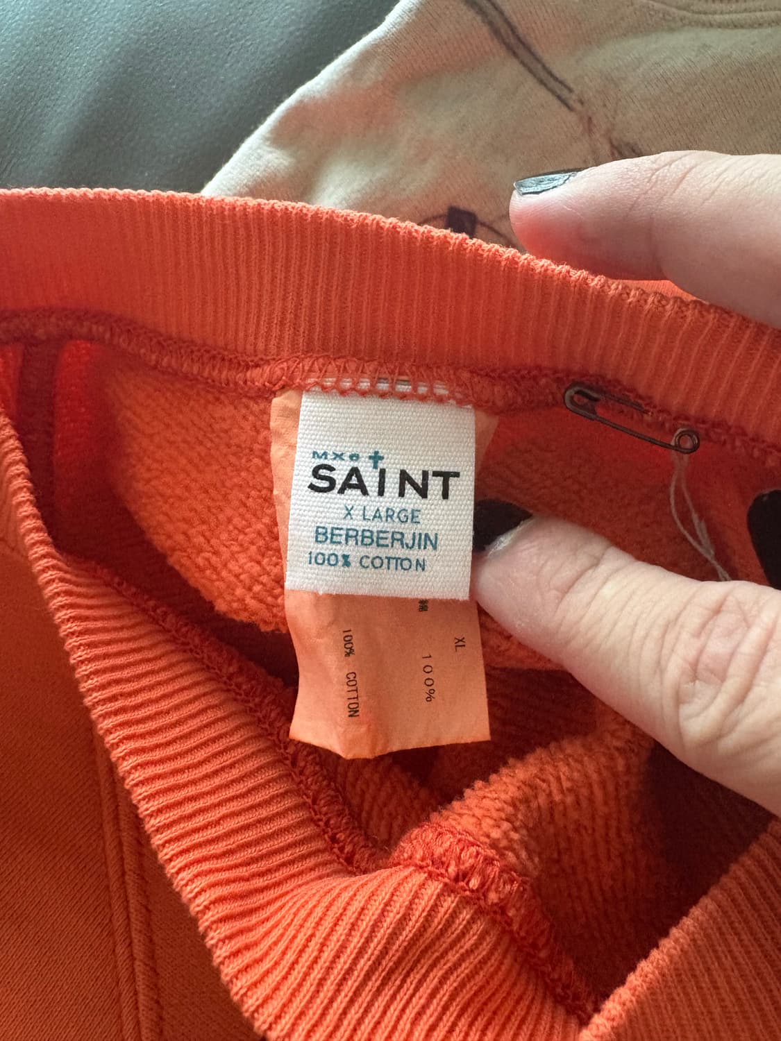 Saint Mxxxxxx Berberjin 세인트 마이클스 버버진 맨투맨 상품이미지7