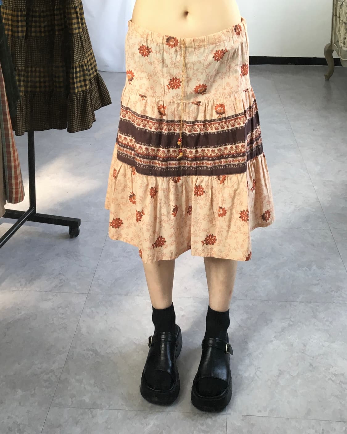 Ethnic pattern skirt 상품이미지6