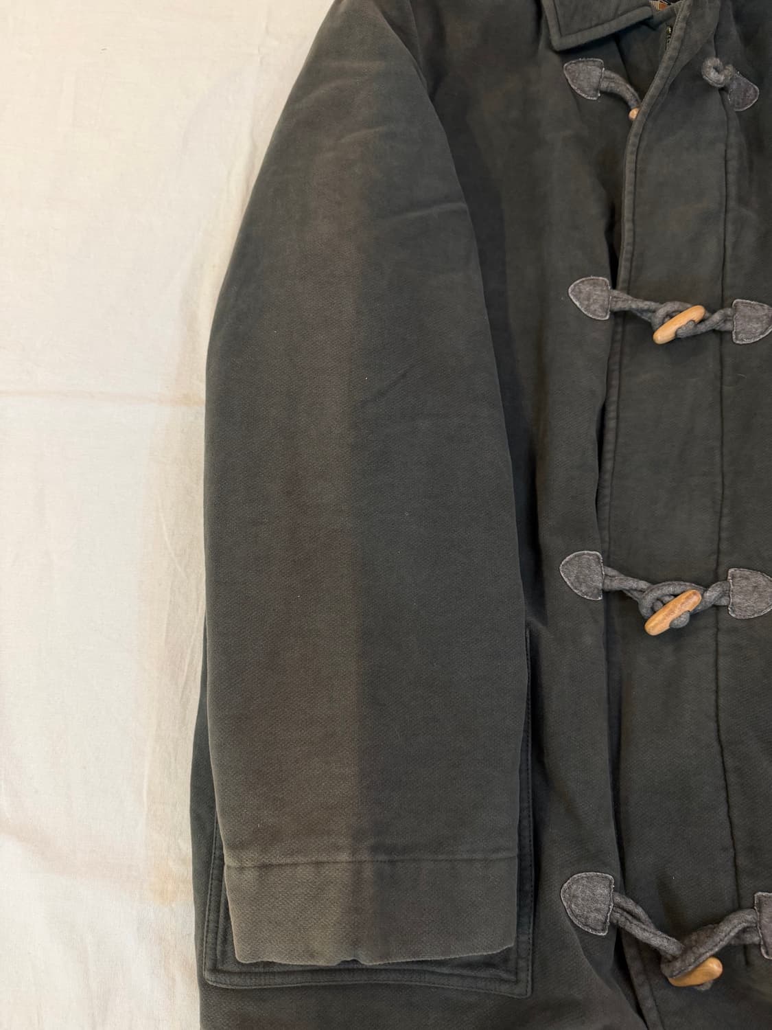 90s 미쏘니 스포츠 아카이브 더플코트 올리브 상품이미지4