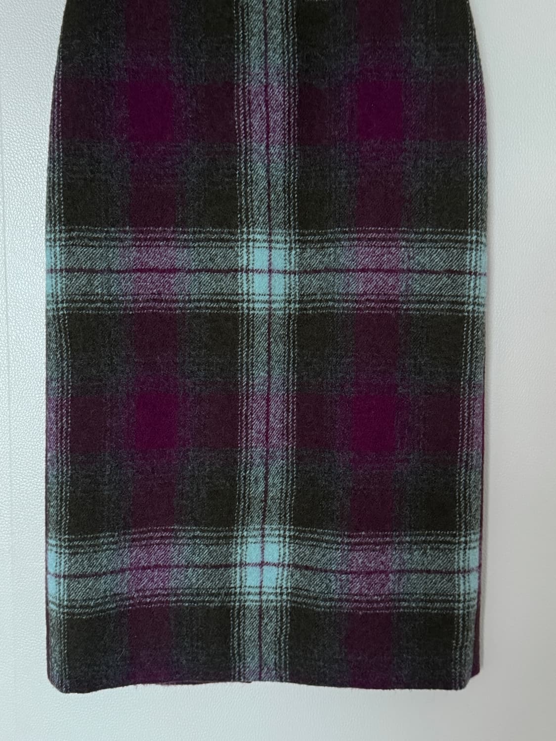 드리스반노튼(Dries Van Noten) 울 체크 미디스커트 (34) 상품이미지2