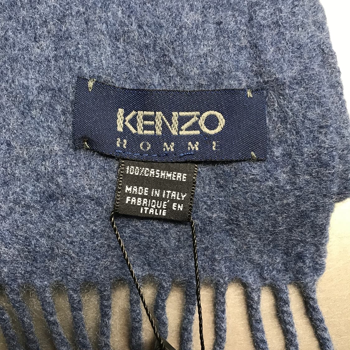 겐조 로고 블루 머플러 상품이미지5