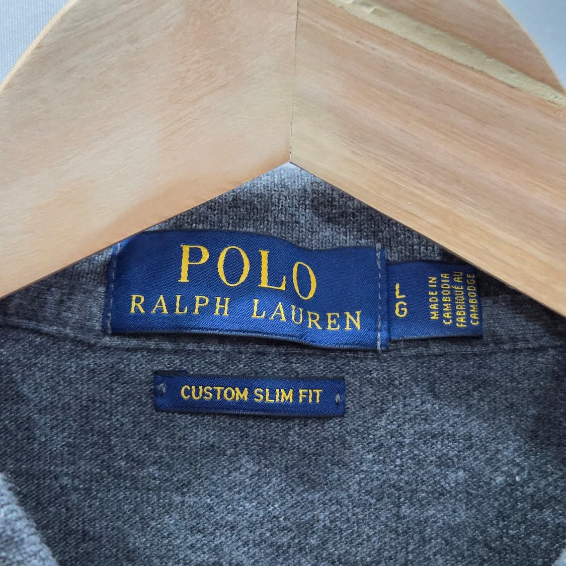 폴로랄프로렌 피케 카라티 다크그레이 L 상품이미지3