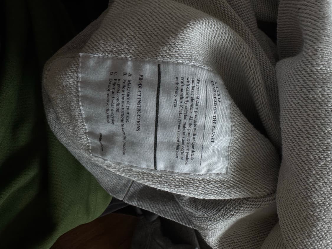 Khakis Original Crewneck Heather Grey 상품이미지9