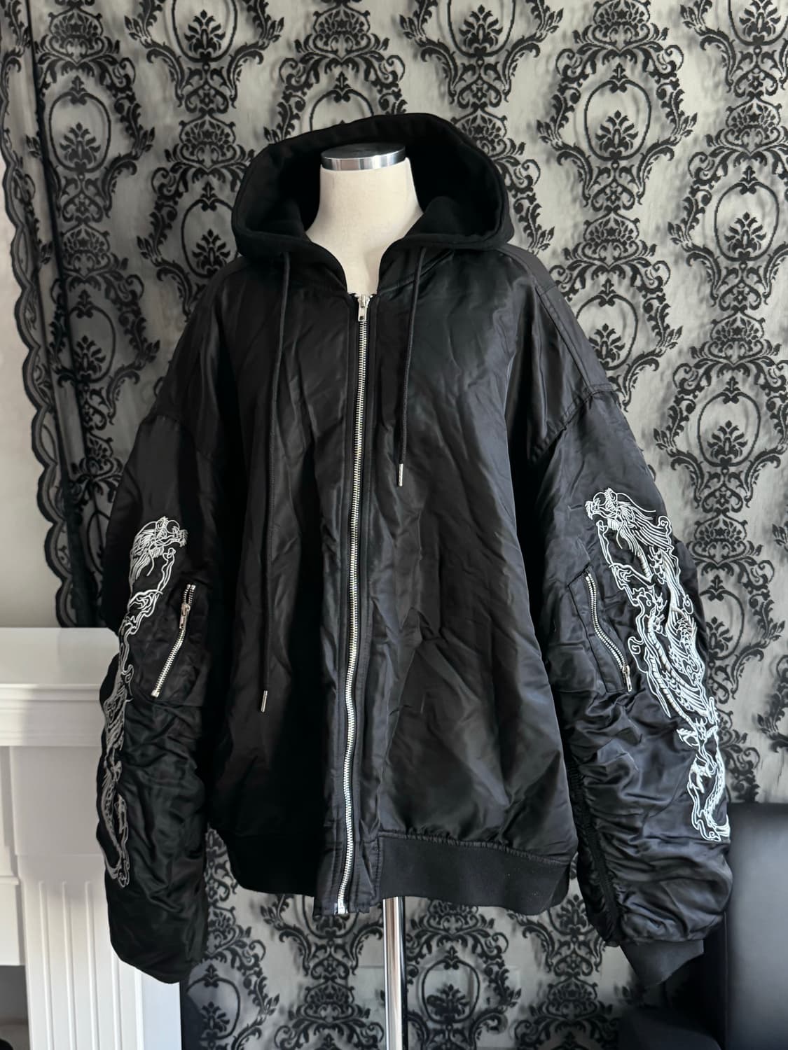 tm3 은룡자수 곤룡포 항공점퍼 스카잔 XL 상품이미지2