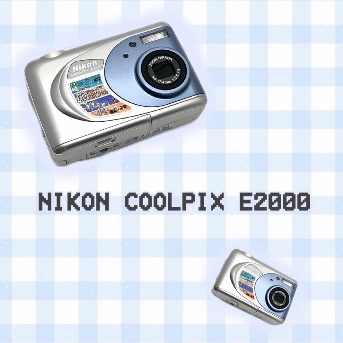 미품/작례🫧𖠳ᐝ니콘 NIKON COOLPIX 2000 상품이미지1