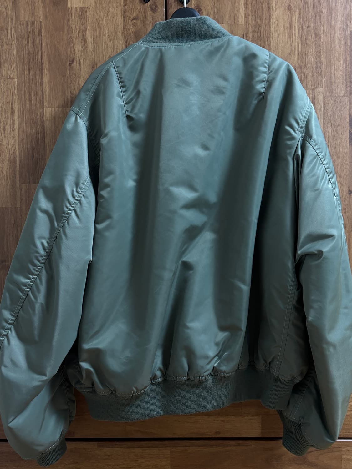 [L] 빔즈 MA-1 올리브 상품이미지2