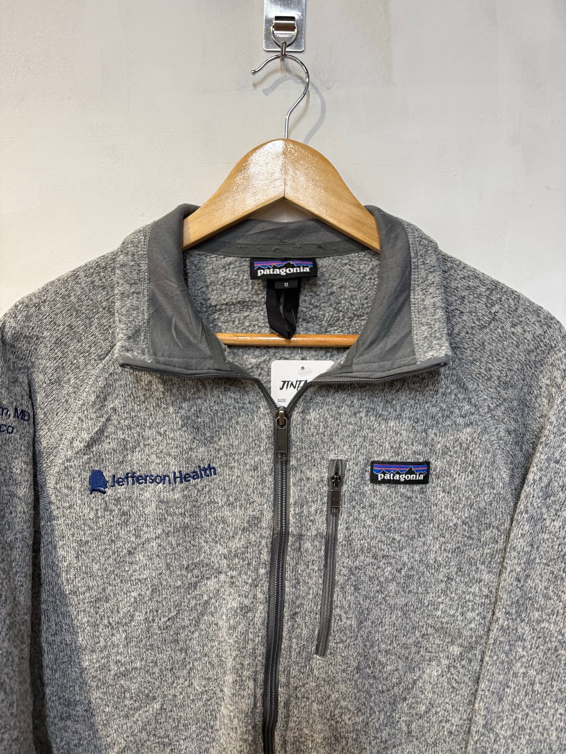파타고니아 그레이 플리스 집업 상품이미지2