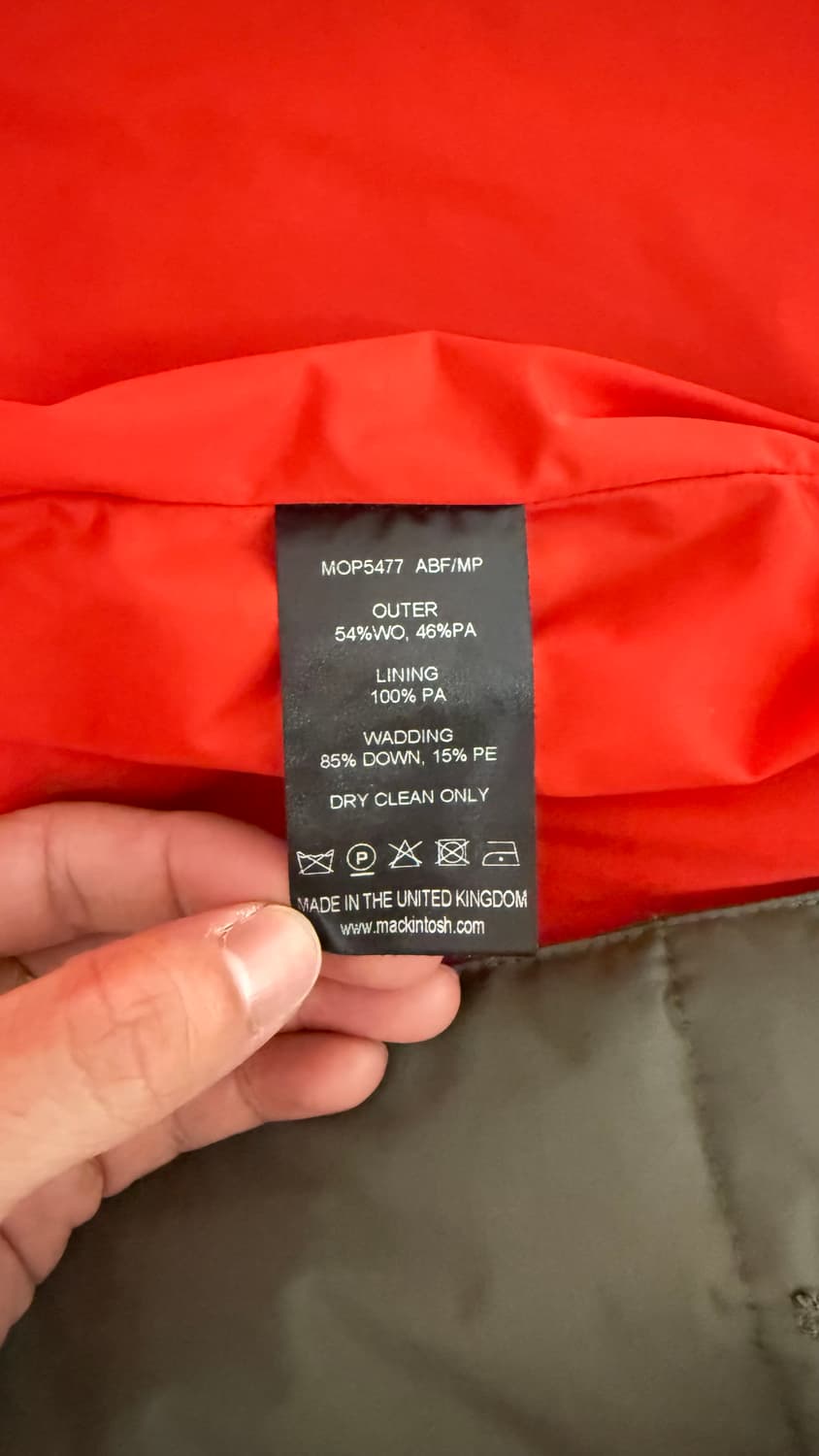 22fw 맥킨토시 후드 파카 코트 상품이미지3