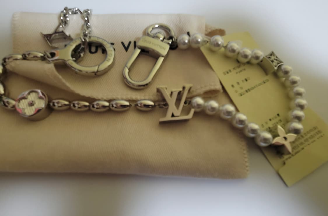 루이비통 펄 벨트체인 겸 백참 (새상품) 상품이미지2