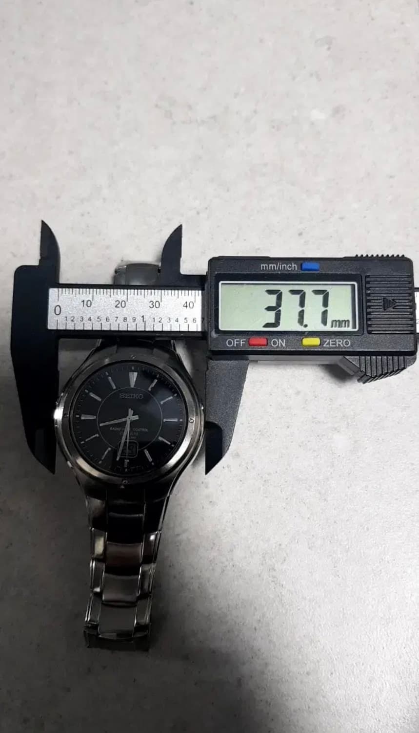 세이코/ 티타늄 전파 시계, 검판 상품이미지4