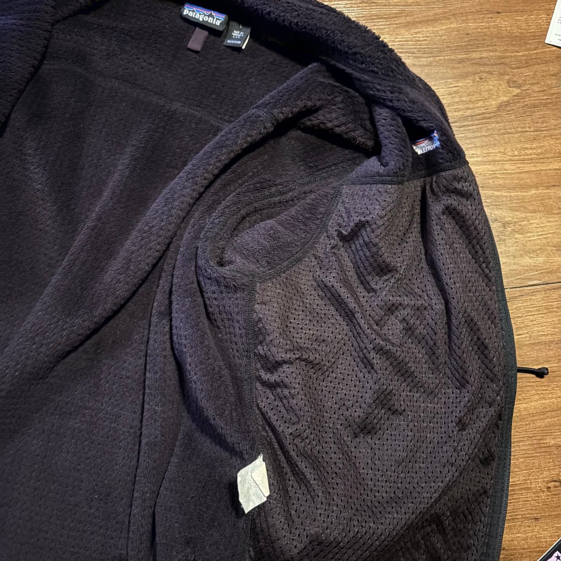 USA MADE PATAGONIA R4 플리스 자켓 블랙 상품이미지9